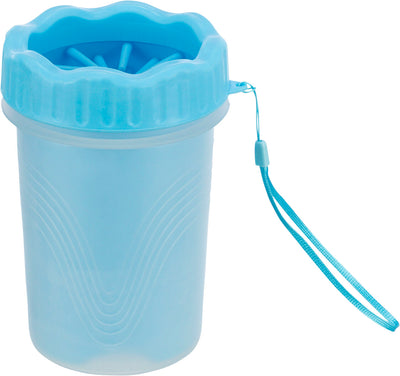 Trixie Paw cleaner, silicone/PP, Mƒ??L, blue