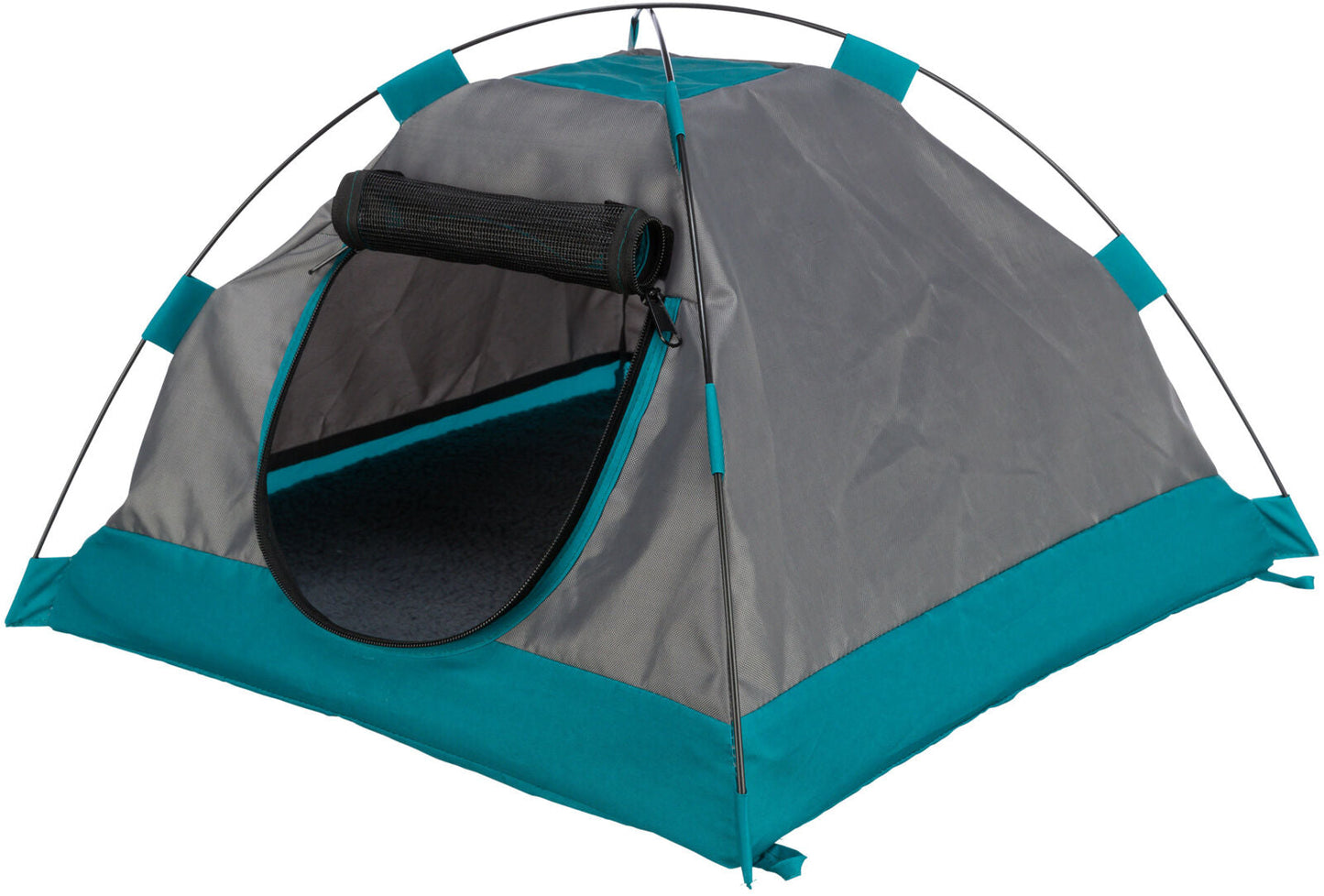 Trixie Tent for dogs, 47 x 34 x 47 cm, dark grey/petrol