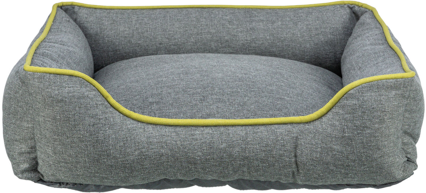 Trixie Nio bed, water repellent, square, 90 x 70 cm, dark grey