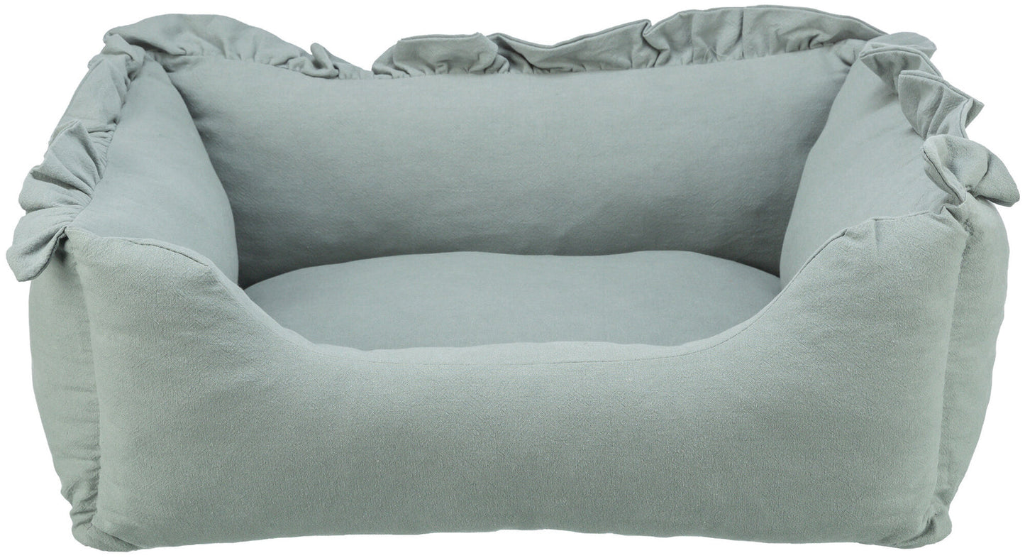 Trixie Amelie bed, square, 80 x 60 cm, sage