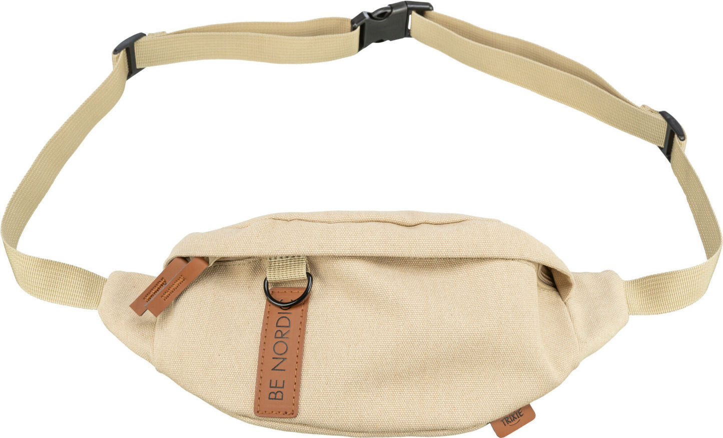 Trixie Dog Activity hip bag, double fixing, belt: 57–138 cm, black/grey