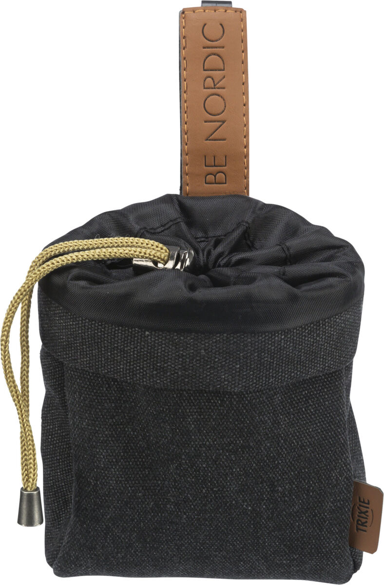 Trixie BE NORDIC snack bag, Ç÷ 10 Ç? 14 cm, black