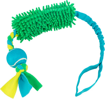Trixie Bungee Tugger with tennisball, polyester, 85 cm