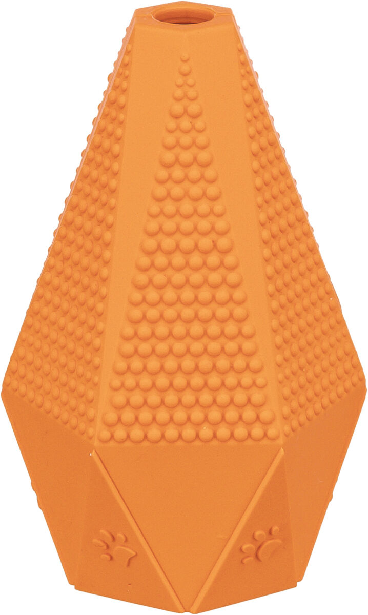 Trixie Jumper, natural rubber, 10 cm, orange