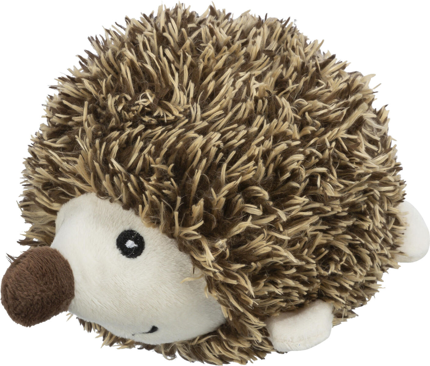 Trixie Hedgehog ball, plush/rubber, 17 cm