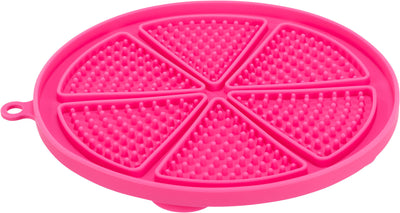 Trixie Lick'n'Snack mat with suction pad, silicone, ǟ¶÷ 18 cm, pink