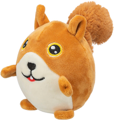 Trixie Squirrel, round, plush, 13 cm