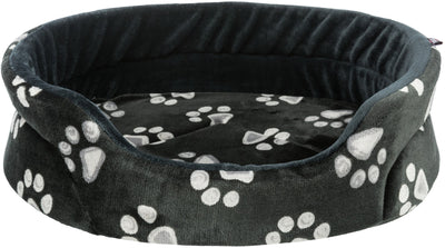 Trixie Jimmy bed, oval, 55 Ç? 45 cm, black