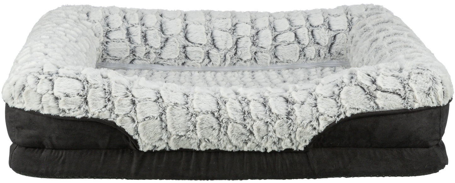 Trixie Lino vital bed, square, 70 x 55 cm, black/grey