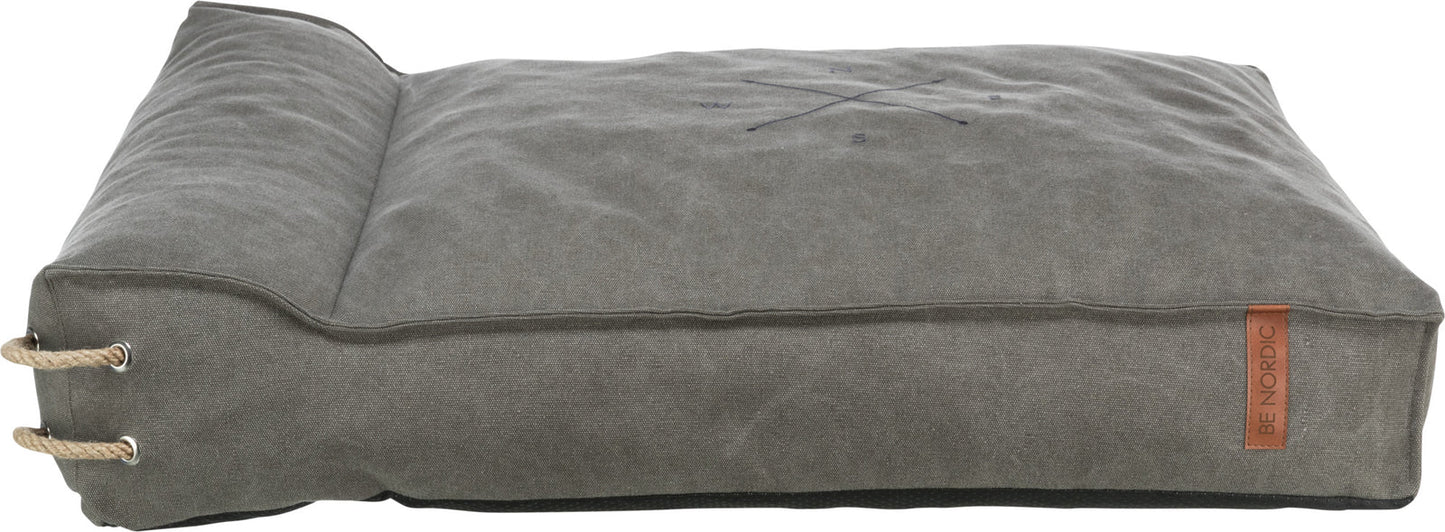 Trixie BE NORDIC Fx´hr cushion, with rim, 120 x 90 cm, dark grey