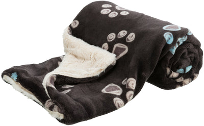 Trixie Jimmy blanket, soft plush, 100 Ç? 70 cm, taupe/beige