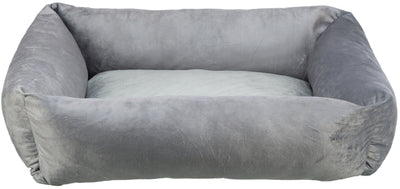 Trixie Lionel bed, recycled, square, 80 x 65 cm, grey
