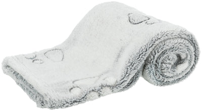 Trixie Nando blanket, soft fleece, 75 Ç? 50 cm, light grey