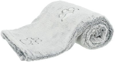 Trixie Nando blanket, soft fleece, 100 Ç? 70 cm, light grey