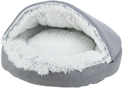 Trixie Harvey cuddly cave, round, Ã‡Ã· 70 cm, grey/white-black