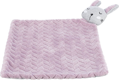Trixie Junior blanket with rabbit, 55 Ã‡? 40 cm, light lilac/light grey
