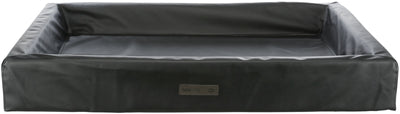 Trixie Remo vital bed, square, artificial leather, 90 x 70 cm, black