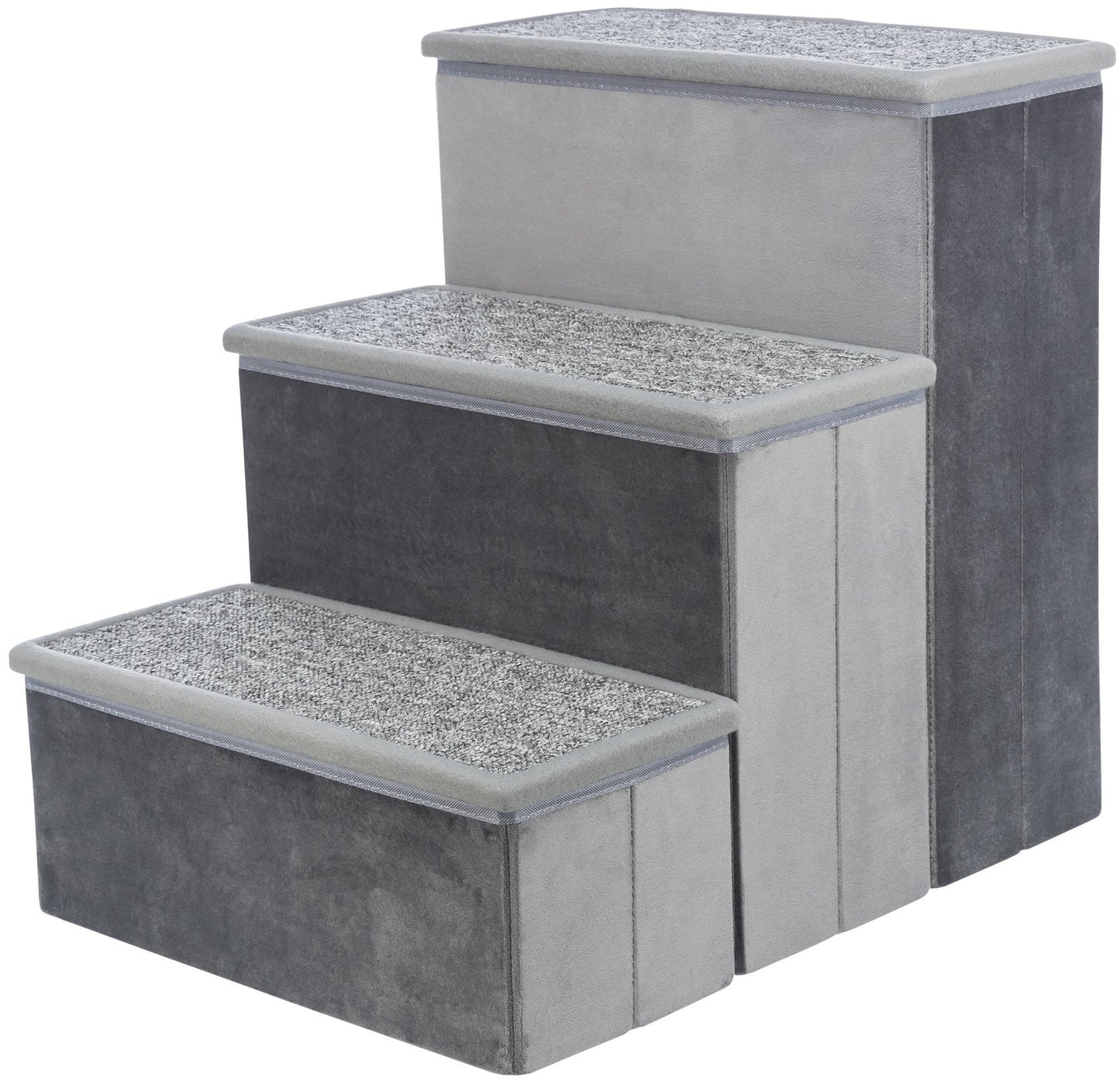 Trixie Stairs with storage space, 34 x 45 x 50 cm, grey – 50 kg