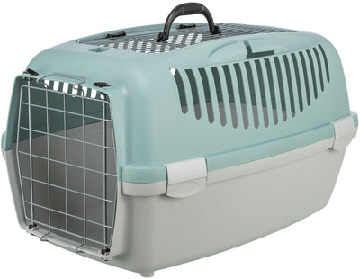 Trixie Capri 3 Open Top transport box, S: 40 x 38 x 61 cm, light grey/sage