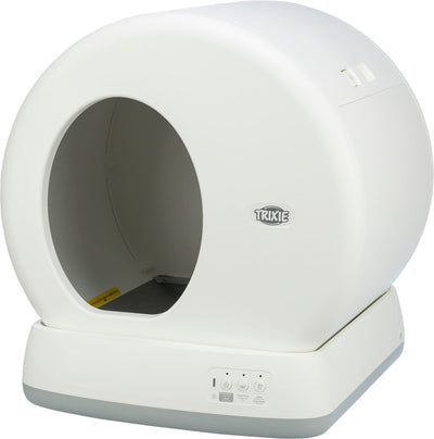 Trixie Self-Cleaning cat litter tray, plastic, 53 x 55.5 x 52 cm, white