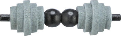Trixie CityStyle dumbbell, felt/wood, 10 cm