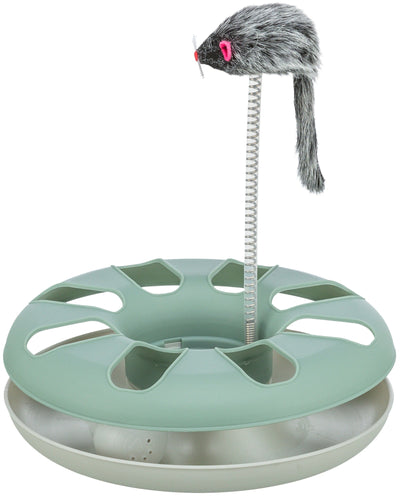 Trixie Crazy Circle with plush mouse, diam. 24 x 29 cm