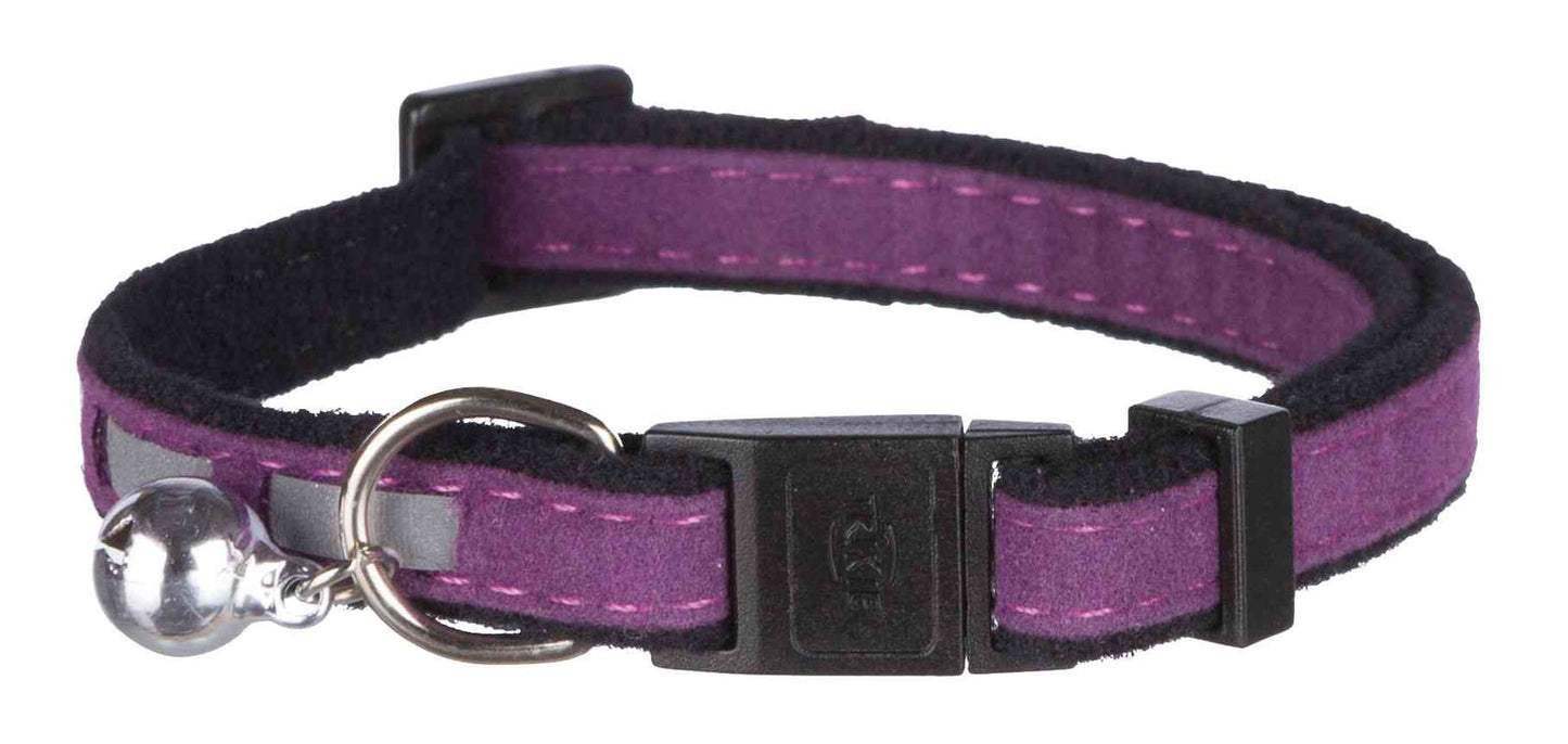 Trixie Cat collar, reflective, velvet