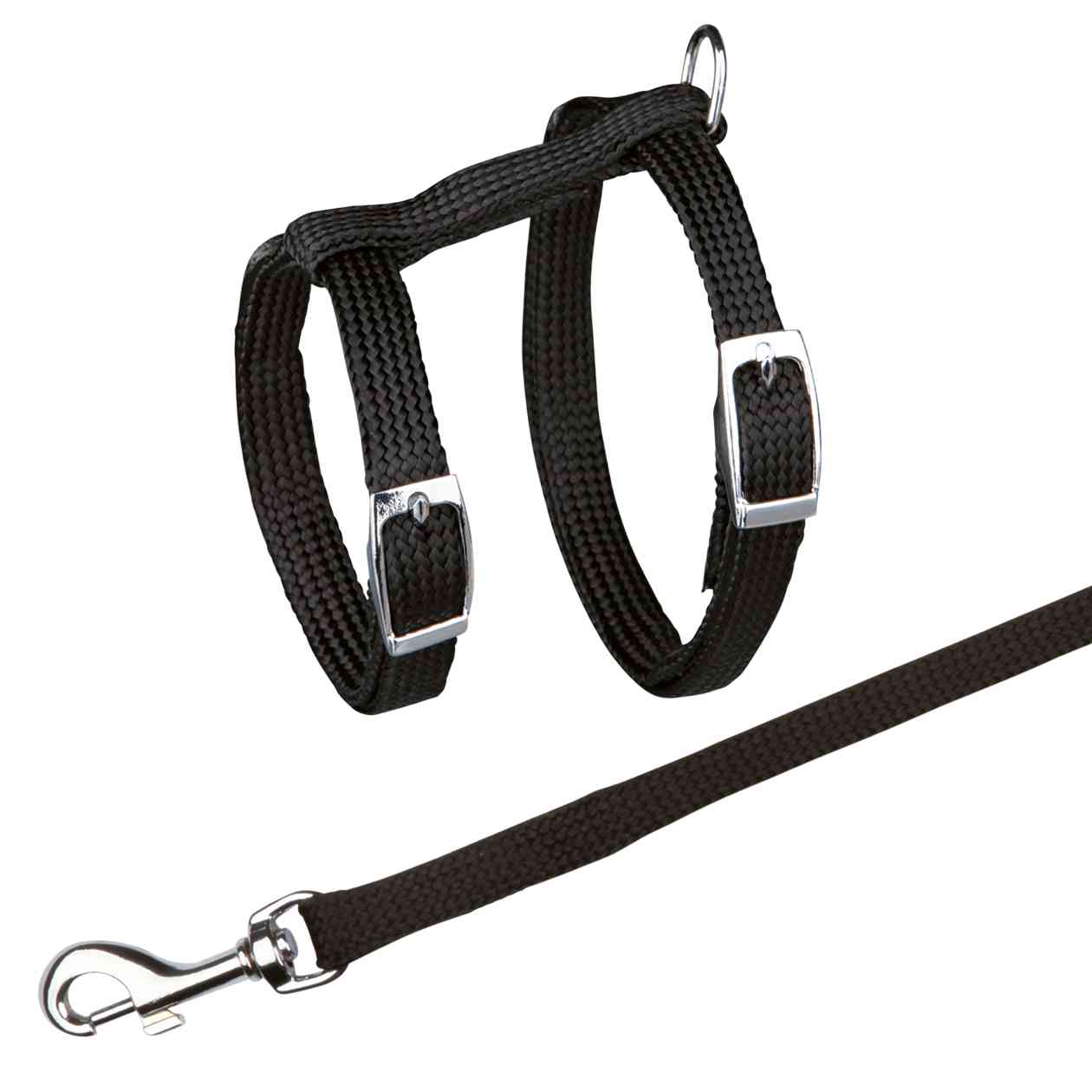 Trixie Cat harness with leash, nylon, 22-42 cm/10 mm, 1.25 m