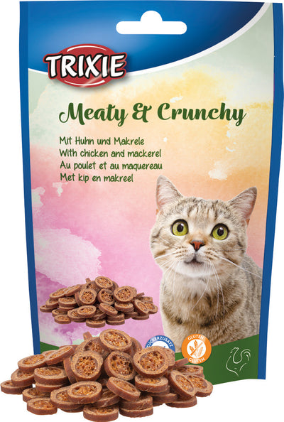 Trixie Meaty & Crunchy with chicken and mackerel, 50 g