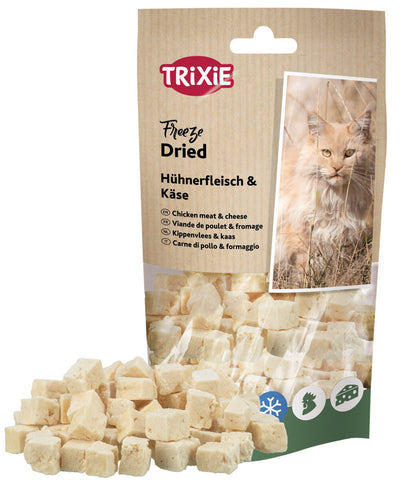 Trixie Freeze Dried chicken & cheese, 25 g