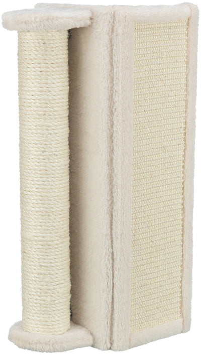Trixie Scratching board for corners with post, 15 Ç? 50 Ç? 15 cm, beige – 250 g