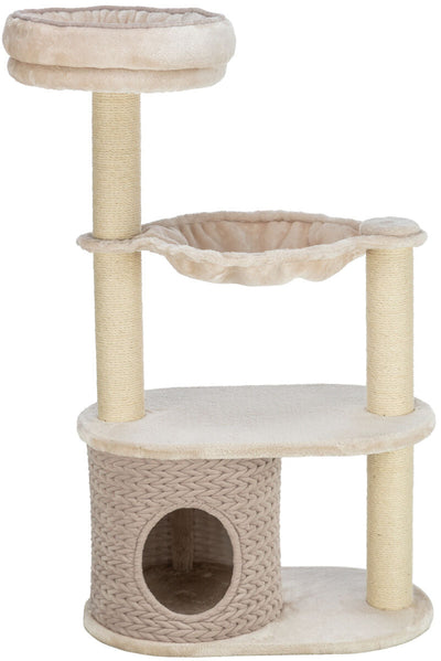 Trixie Alessia scratching tree, 114 cm, light grey/sand