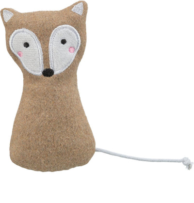 Trixie Fox, fabric, catnip, 13 cm