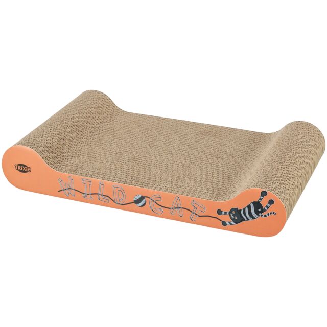 Trixie Wild Cat scratching cardboard, 41 x 7 x 24 cm, orange