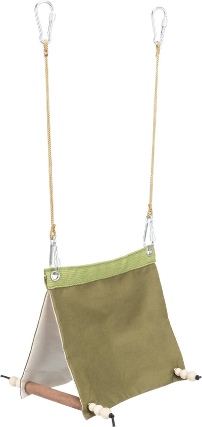 Trixie Hanging bird tent cotton, 16 X 18 X 20 cm, green