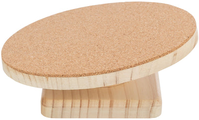 Trixie Running disc, hamster, wood/cork, Ã‡Ã· 22 cm