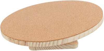 Trixie Running disc, degus/large hamsters, wood/cork, Ã‡Ã· 30 cm