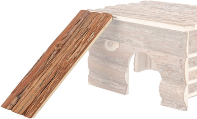 Trixie Ramp, rabbits/guinea pigs, bark wood, 15 Ã‡? 40 cm