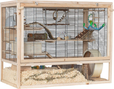 Trixie Rodent home, mice, wood, 100 Ã‡? 80 Ã‡? 50 cm