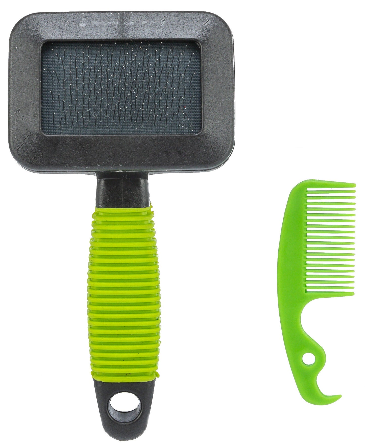 Trixie Small animal soft brush, 7 x 13 cm, green