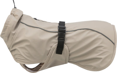 Trixie BE NORDIC Husum rain coat, L: 62 cm, sand