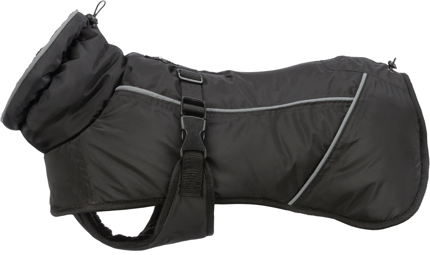 Trixie Brizon winter coat, L: 62 cm, black