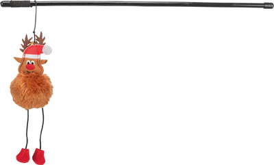 Trixie Xmas playing rod reindeer, plastic, 45 cm