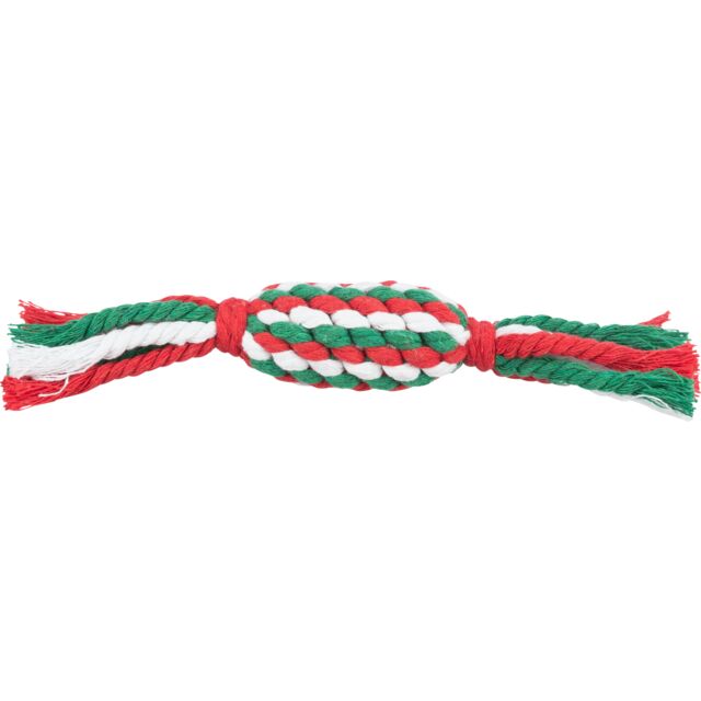 Trixie Xmas Playing Rope Candy, rope, 24 cm
