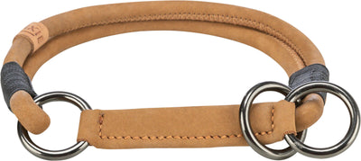 Trixie BE NORDIC semi-choke, leather, XL: 60 cm/Ã‡Ã· 10 mm, brown