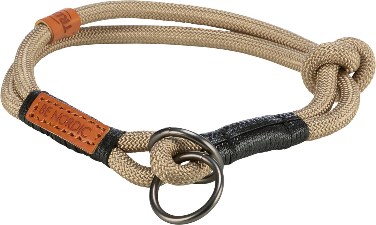 Trixie BE NORDIC semi-choke, Lƒ??XL: 55 cm/Ç÷ 13 mm, sand/black
