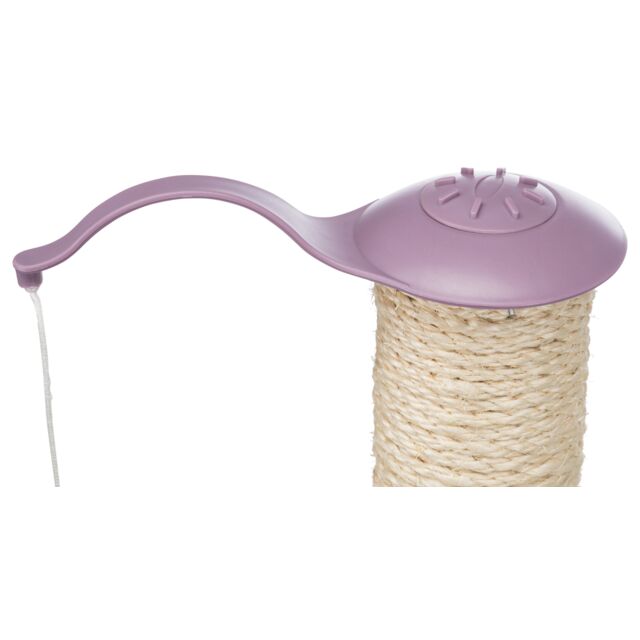 Trixie Junior scratching post, fleece, x· 26 x 47 cm, light lilac