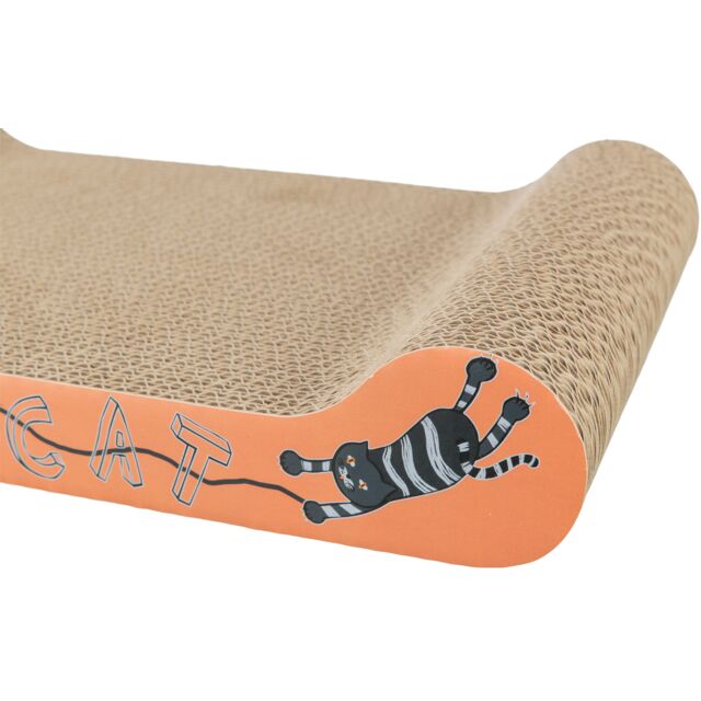 Trixie Wild Cat scratching cardboard, 41 x 7 x 24 cm, orange