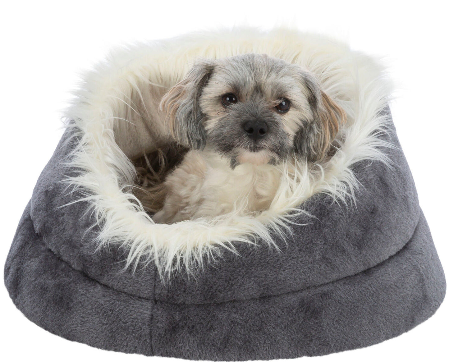 Trixie Minou bed, round, Ç÷ 60 Ç? 28 cm, grey/light grey