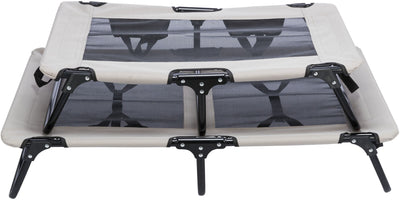 Trixie Dog lounger, 120 x 19 x 70 cm, beige/black